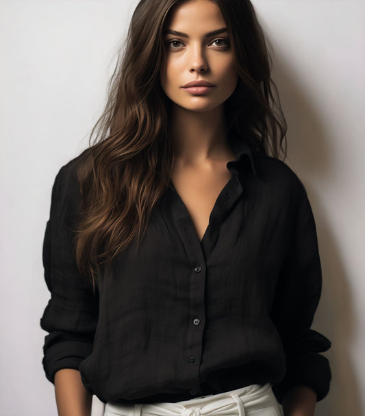 Black Long Shirt