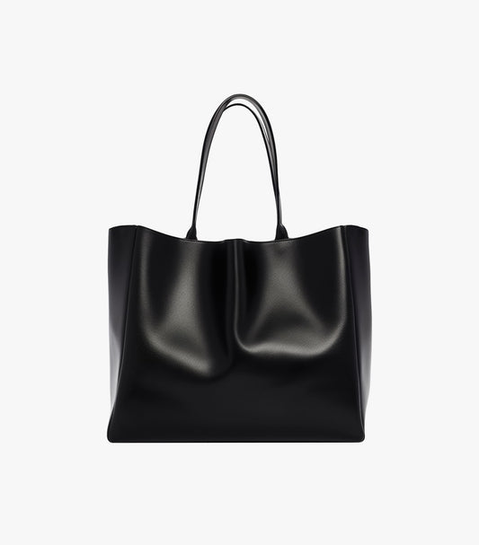 Black Trapeze Handbag