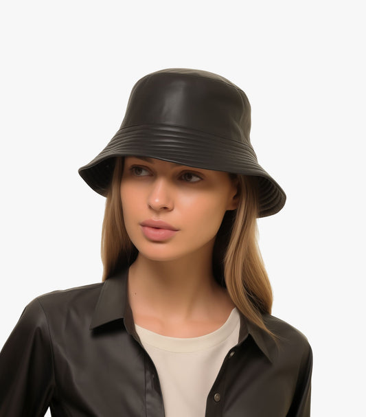 Black Bucket Hat